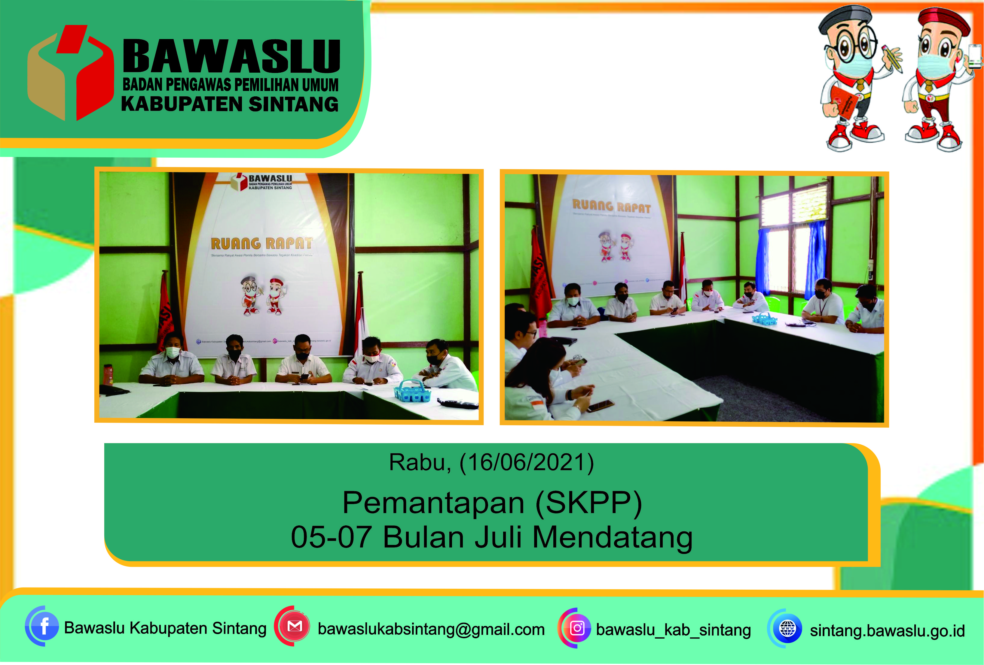 Pemantapan (SKPP) yang akan dilaksanakan pada tanggal 05-07 Bulan Juli mendatang