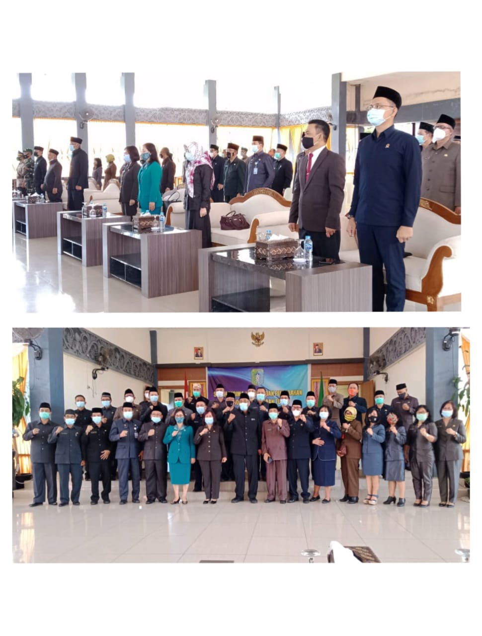 Ketua Bawaslu Sintang Hadiri Serah Terima Jabatan Bupati Sintang