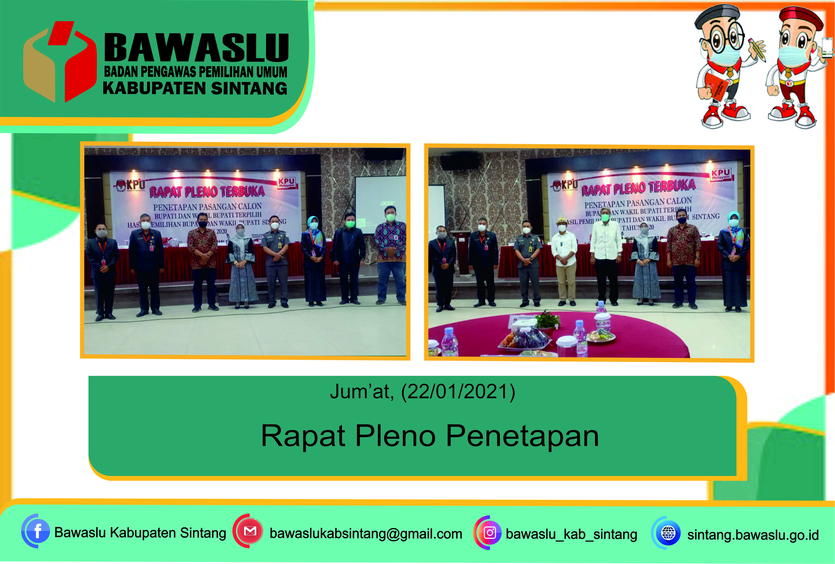Rapat Pleno Penetapan