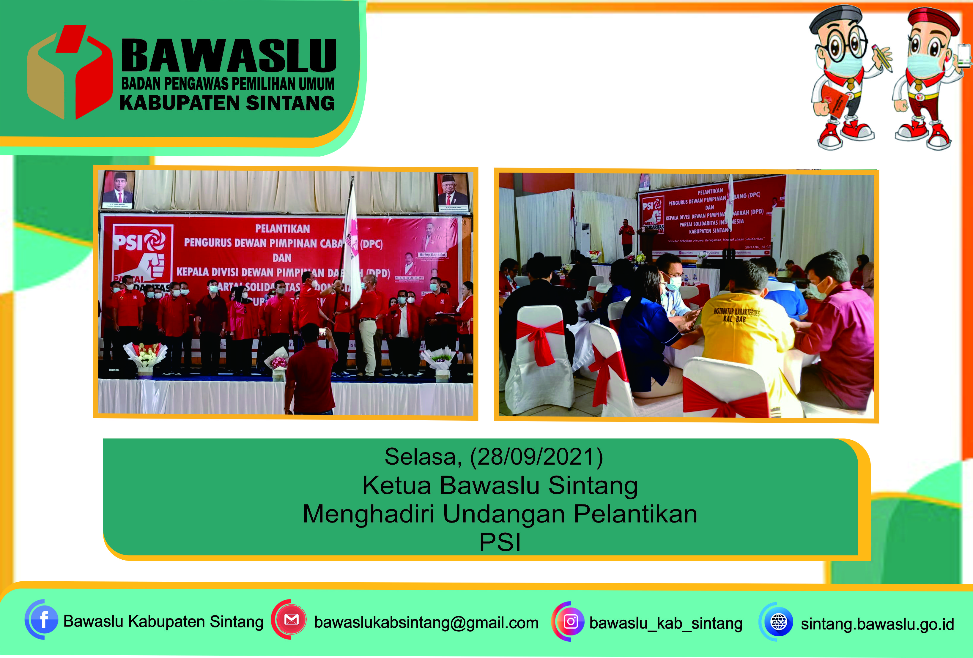 Undangan Pelantikan PSI