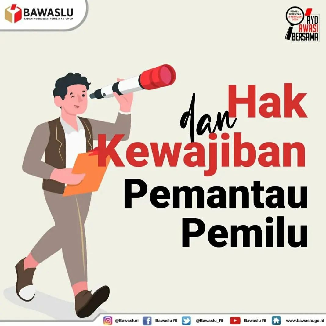 Kewajiban Pemantau Pemilu itu?