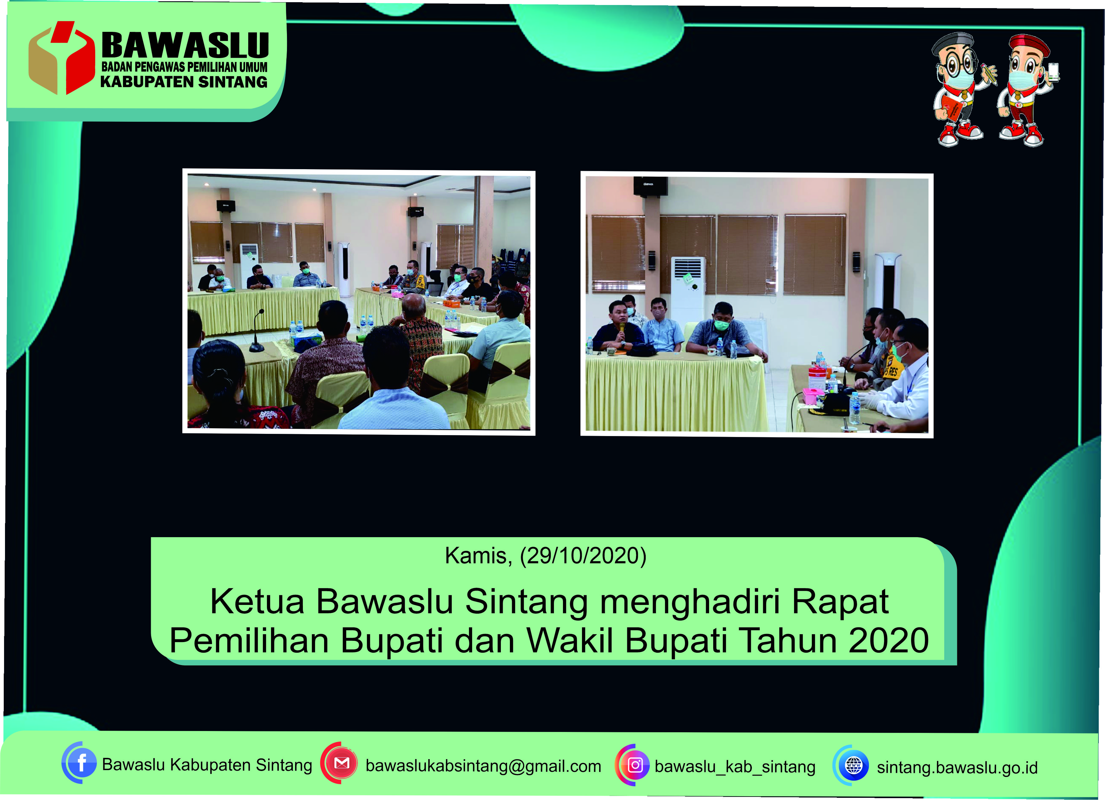 "Pilkada Sehat, Sintang Kuat"