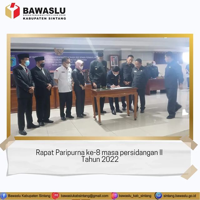 Rapat Paripurna ke-8