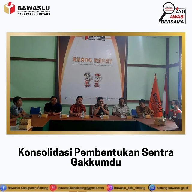 Konsolidasi Pembentukan Sentra Gakkumdu