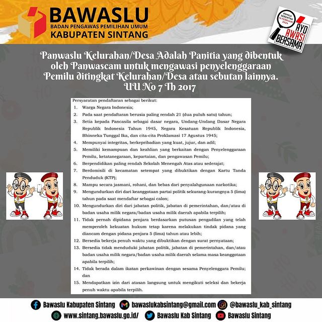 Persyaratan dan Pendaftaran...