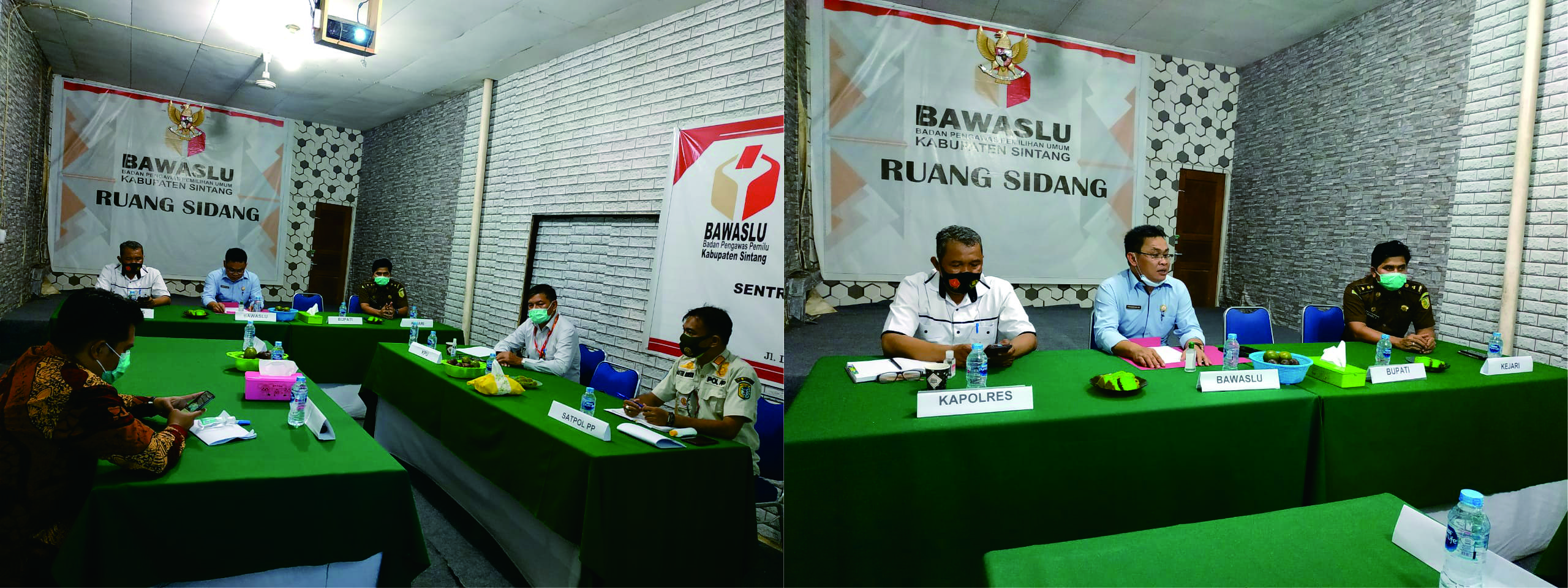 Rapat Koordinasi Pembentukan Satgas Covid-19 pada Pilkada Sintang Tahun 2020