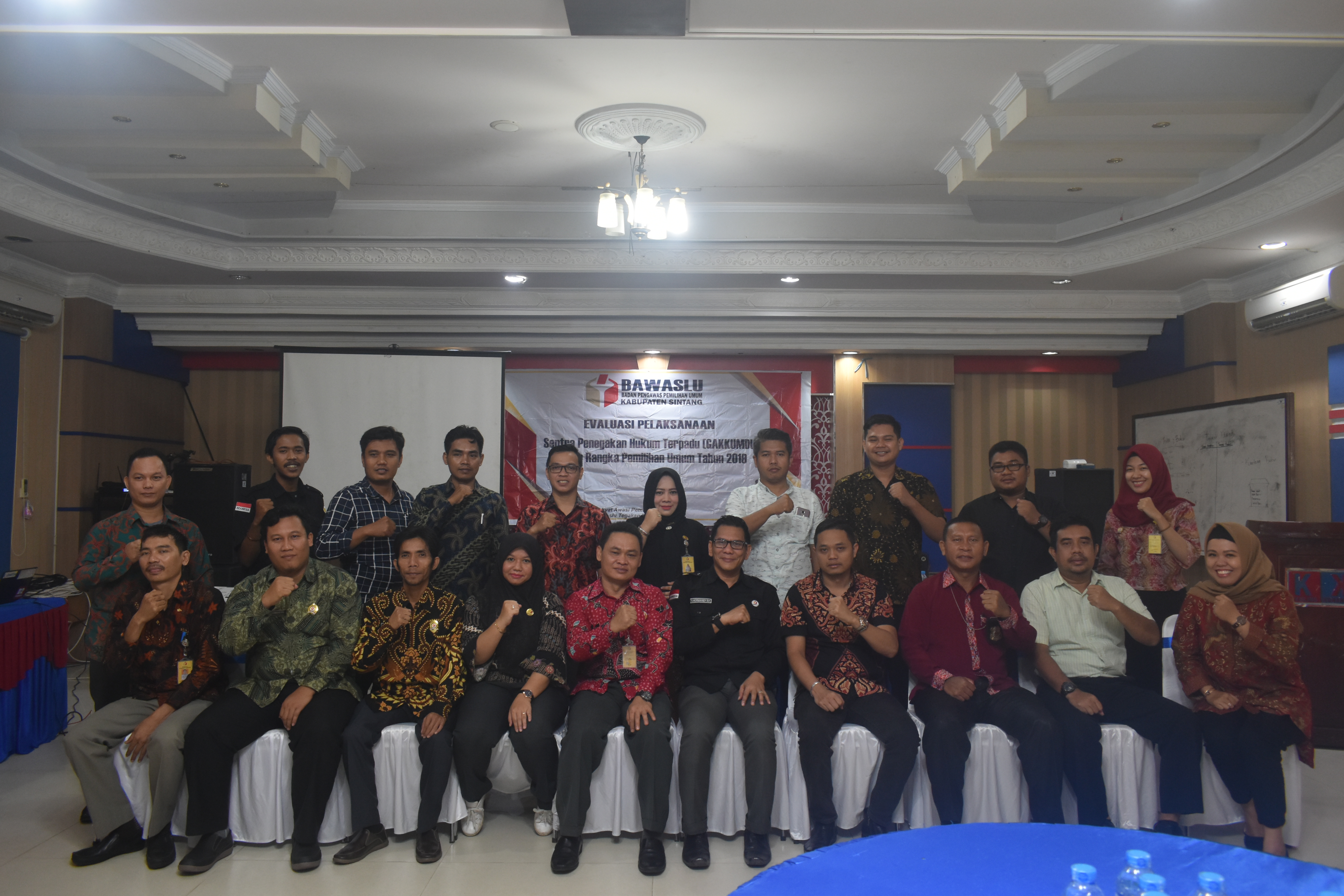 EVALUASI PELAKSANAAN Sentra Penegakan Hukum terpadu ( GAKKUMDU) dalam Rangka Pemilihan Umum Tahun 2019