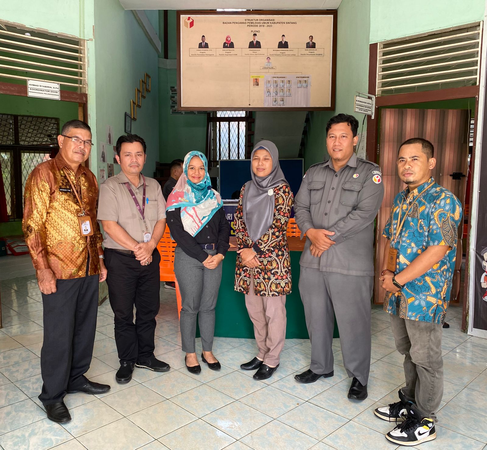 Kunjungan KPU ke Bawaslu...