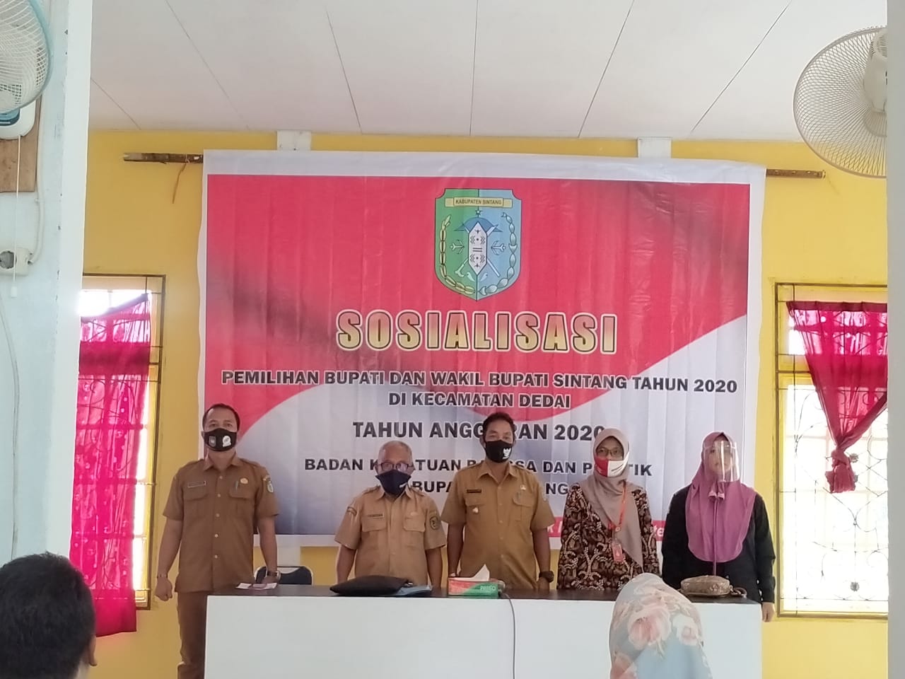 Sosialisasi Pemilihan Bupati dan Wakil Bupati Sintang Tahun 2020
