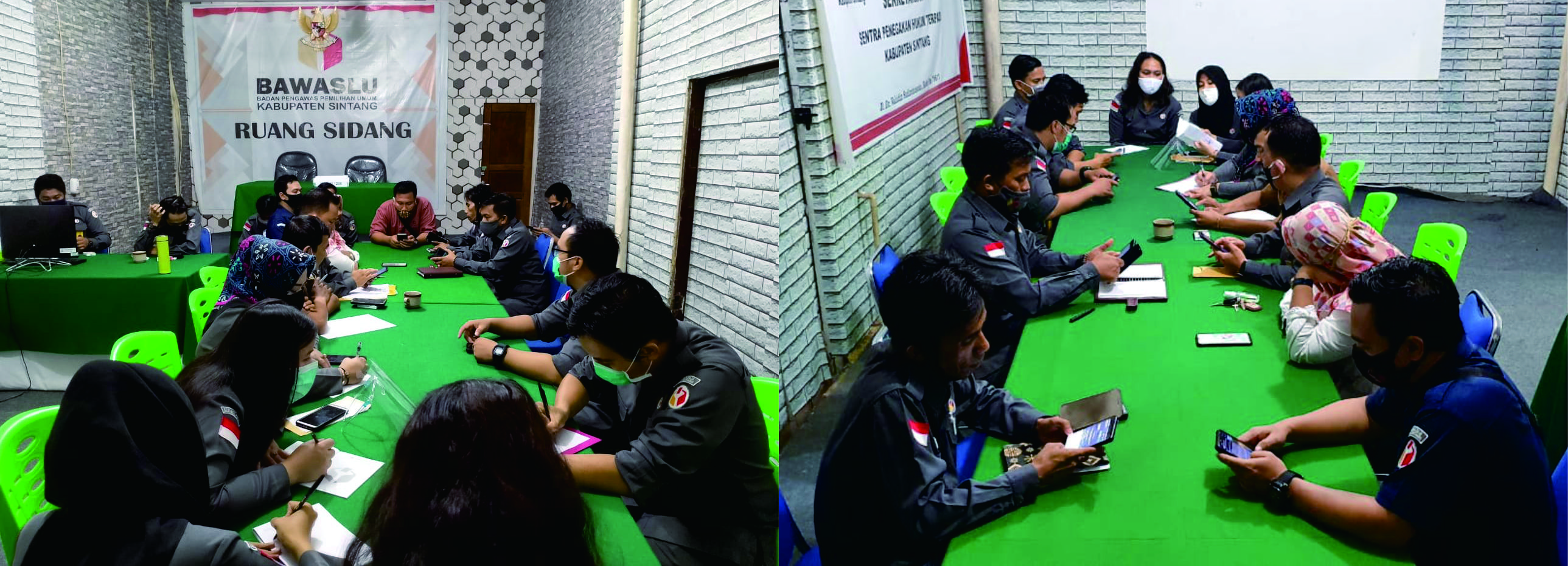 (RDK) Rapat Dalam Kantor Penguatan Jajaran pada Bawaslu Kab.Sintang