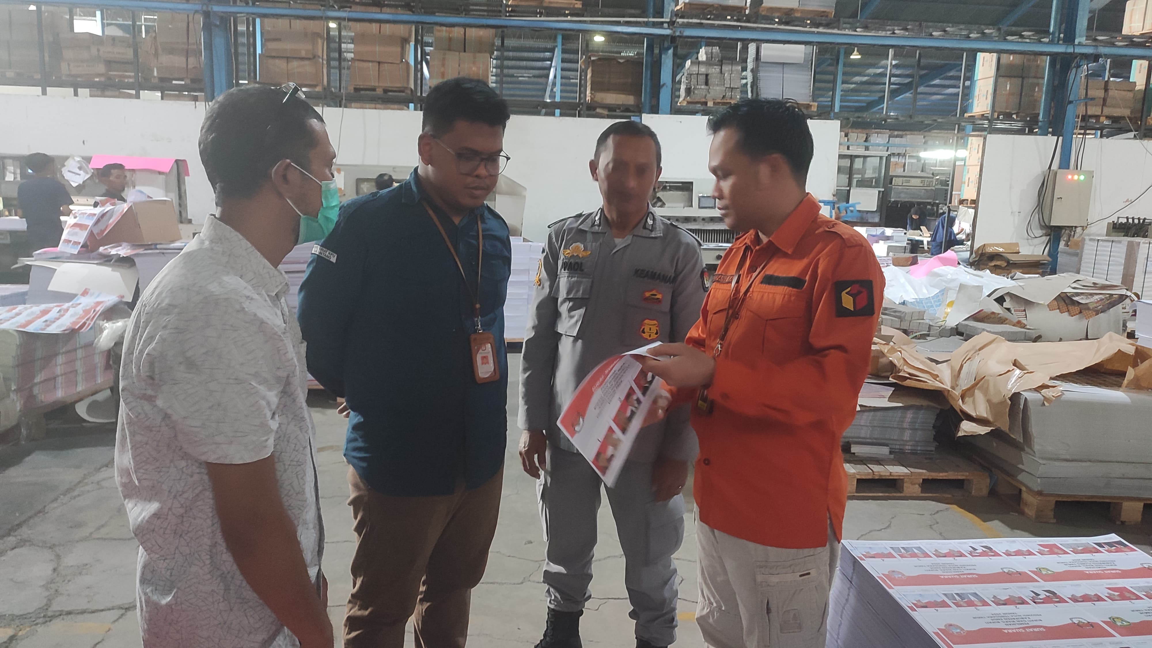 Pengawasan Produksi Surat Suara