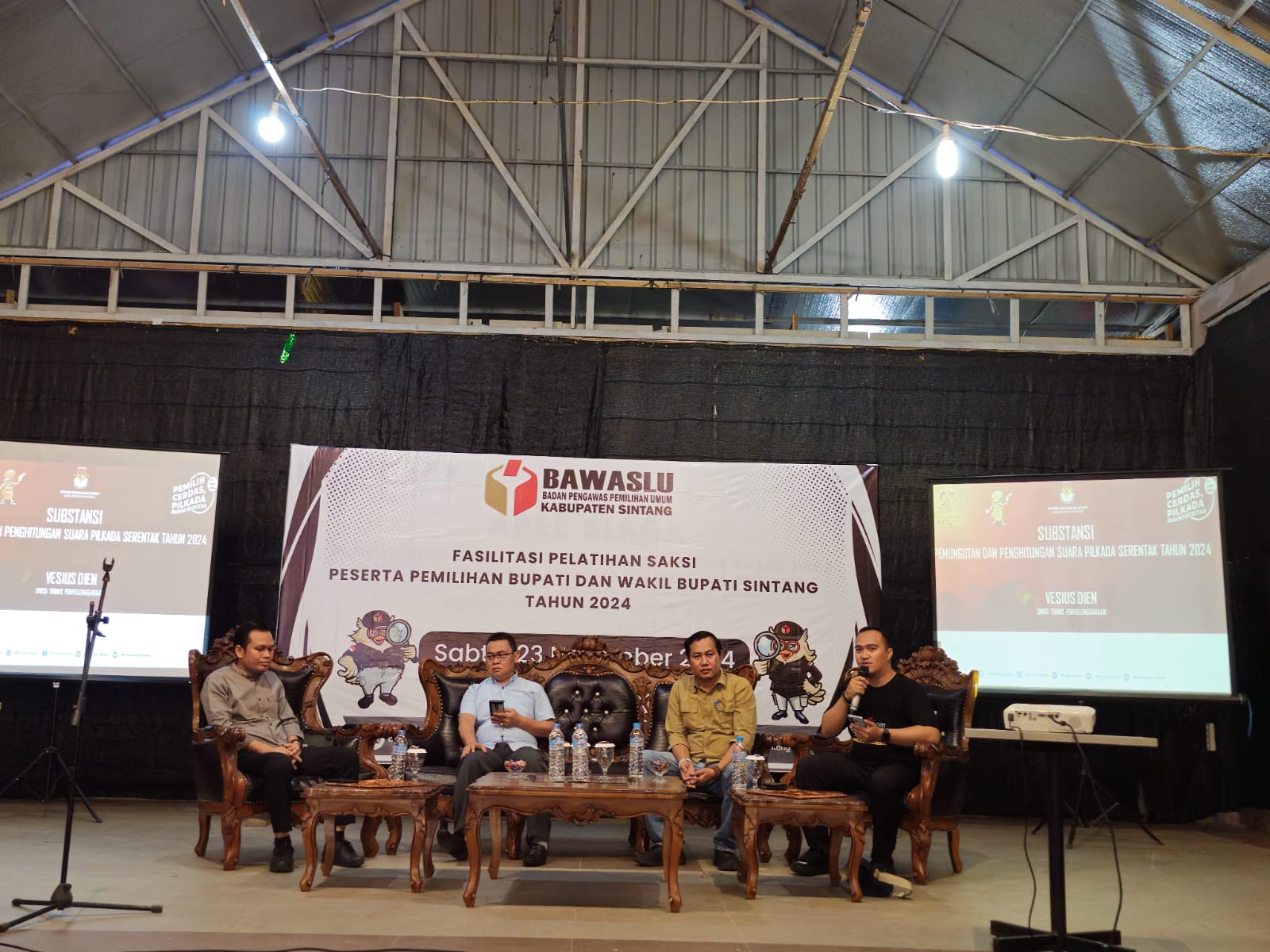 Fasilitasi Pelatihan Saksi Pilkada 2024