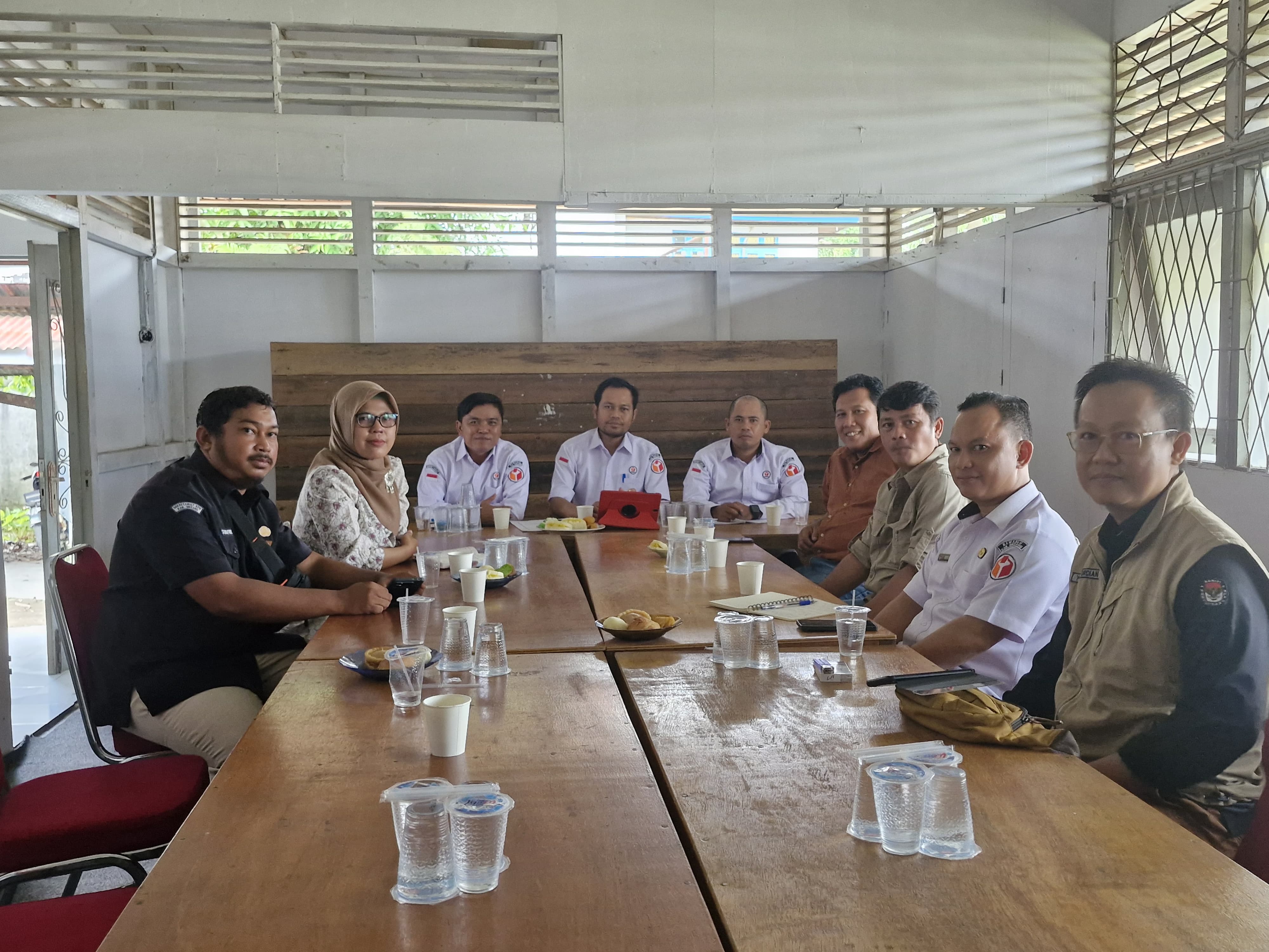 Menjelang Pelaksanaan PDPB, Bawaslu Sintang Terima Kunjungan Koordinasi dari KPU Sintang