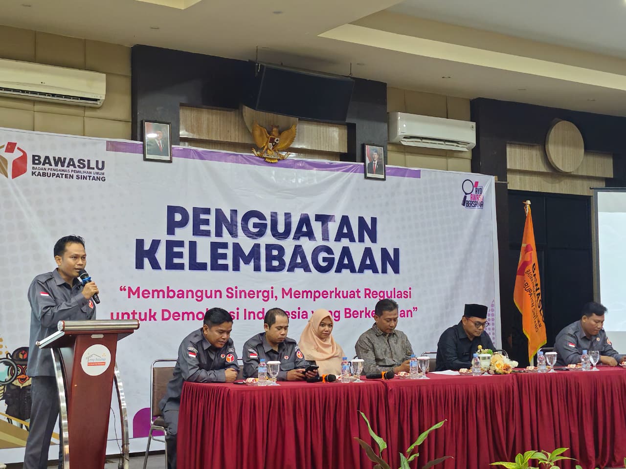 Ketua Bawaslu Sintang Stefanus Kardi
