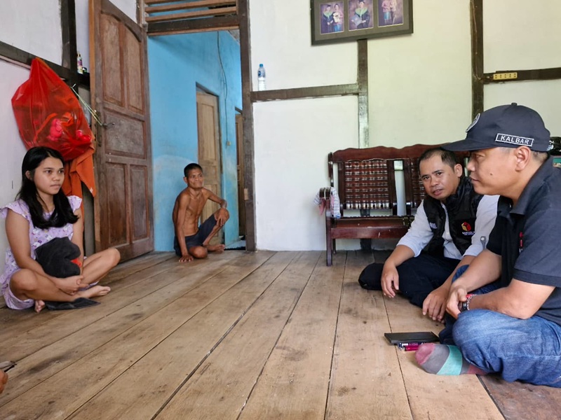 Bawaslu Sintang Lakukan Uji Petik PDPB di Kecamatan Kelam Permai