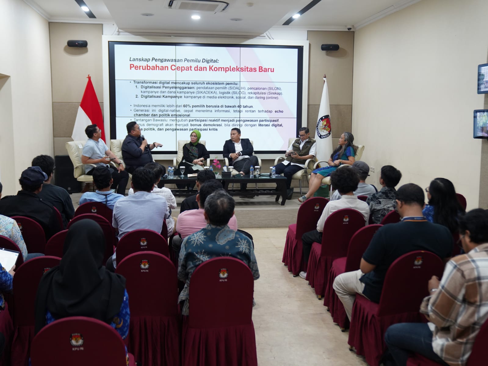 Bagja: Tantangan Pengawasan Pemilu Digital, Disinformasi Sampai Kesenjangan Literasi