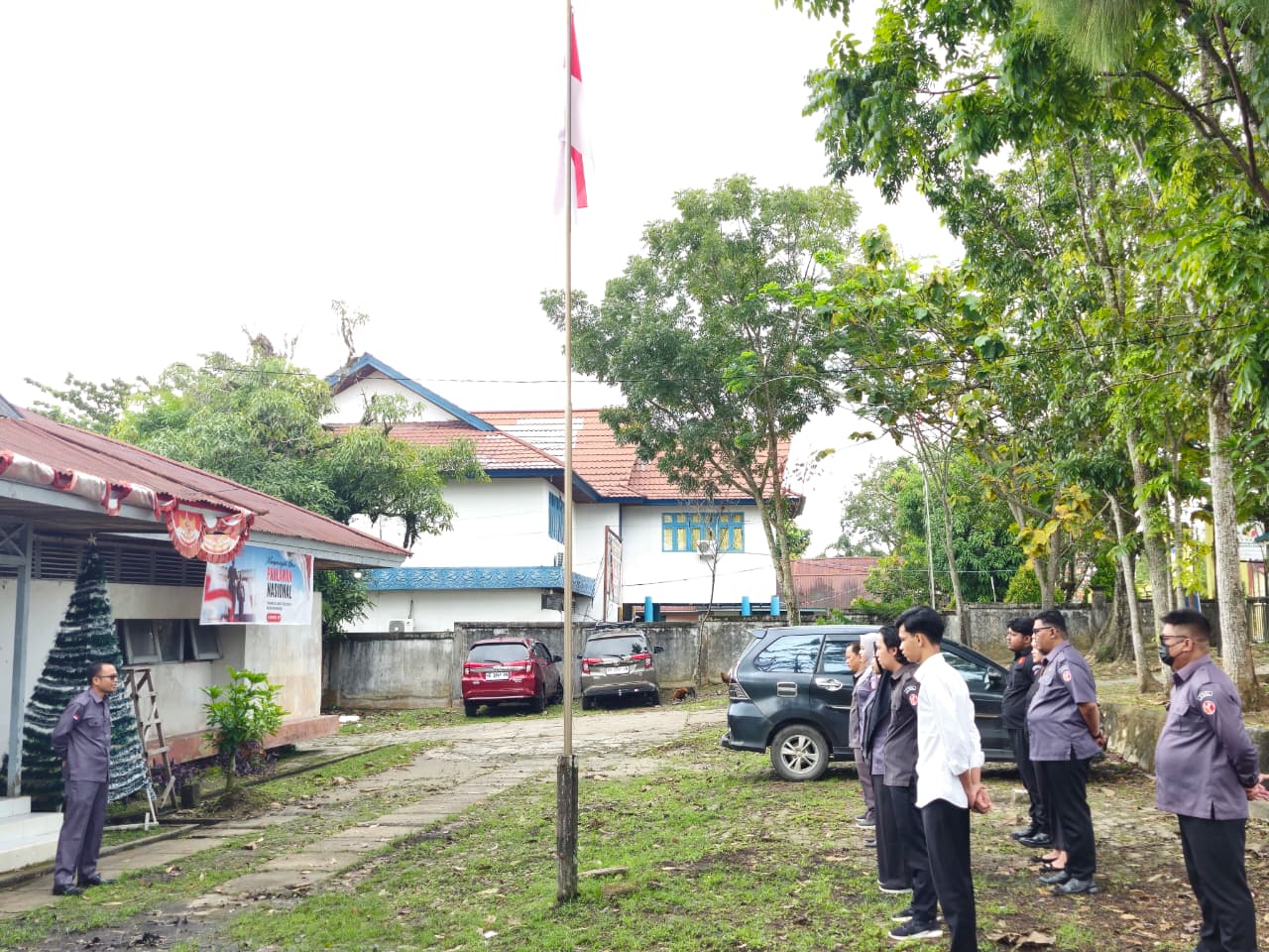 Ketua Bawaslu Kabupaten Sintang Pimpin Apel Rutin Perdana Tahun 2026