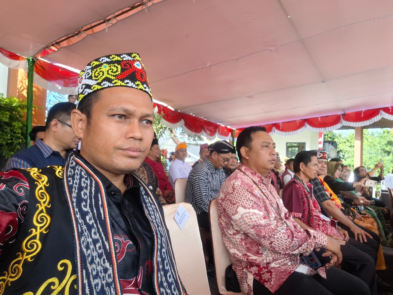Ketua Bawaslu Sintang Hadiri Upacara dan Saprahan Hari Jadi ke-664 Kota Sintang