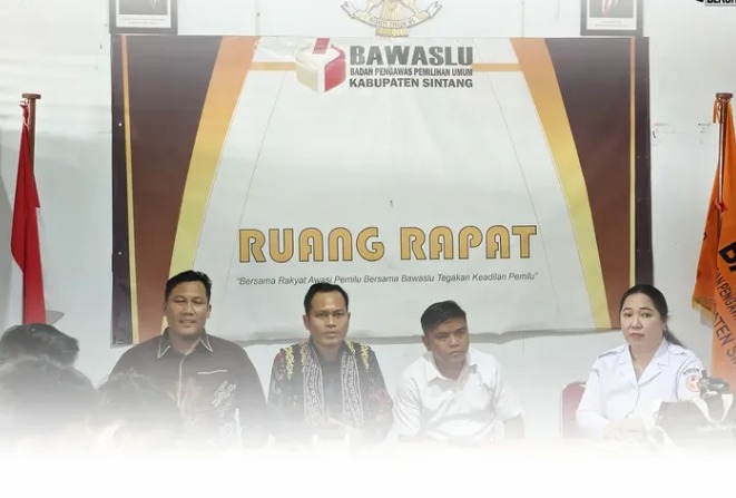 Bahas Teknis Pendidikan Pengawas Partisipatif, Bawaslu Sintang Ikuti TOT Bersama Bawaslu Kalbar
