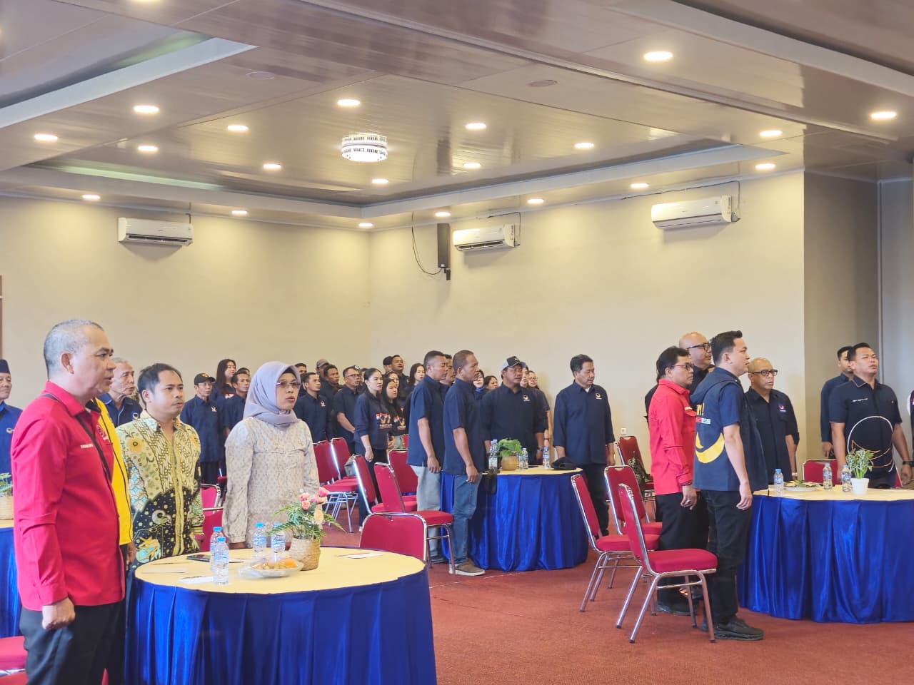 Bawaslu Kabupaten Sintang Hadiri Rakerda Partai NasDem Kabupaten Sintang