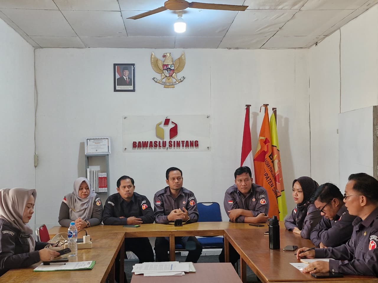 Kawal Hak Pilih Masyarakat, Bawaslu Sintang Matangkan Strategi Pengawasan COKTAS Triwulan III 2026