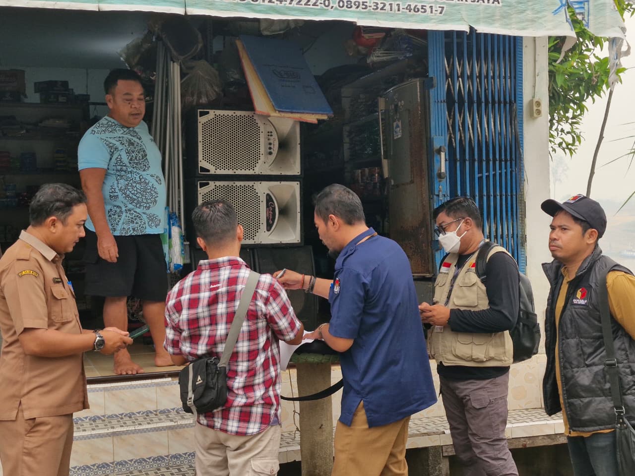 Bawaslu Sintang Awasi COKTAS KPU di Empat Wilayah