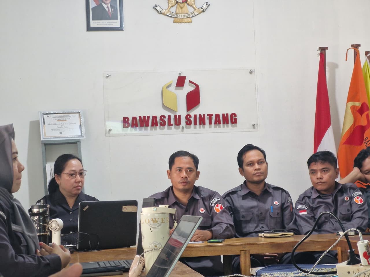 Bawaslu Sintang Perkuat Kemampuan Jajaran Tangani Pelanggaran