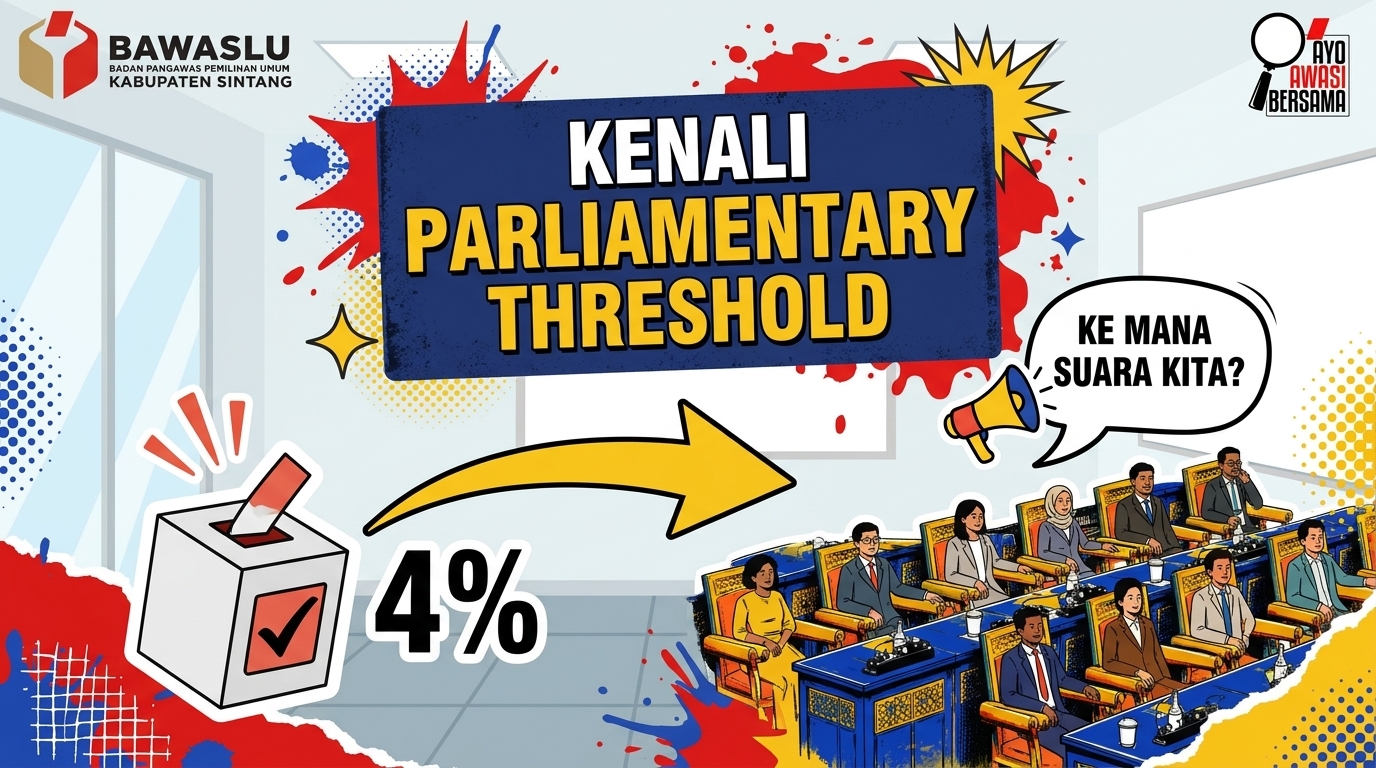 Mengenal Parliamentary Threshold: Pahami Ambang Batas Parlemen dan Bermuaranya Suara Kita Dalam Pemilu