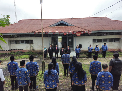 Perkuat Semangat Gotong Royong, Bawaslu Sintang Peringati Hari Kesaktian Pancasila