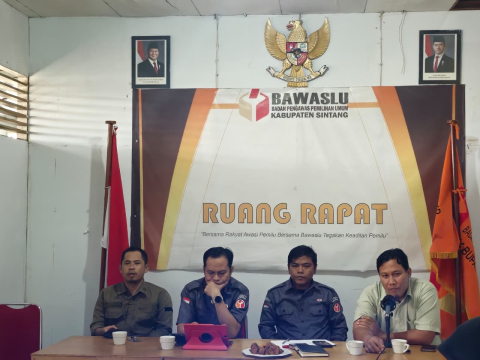 Bawaslu Sintang Laksanakan Pendidikan Pengawas Partisipatif Secara Daring