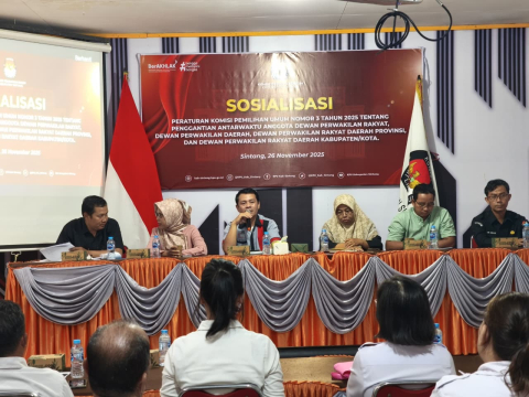 Sosialisasi PKPU Nomor 3 Tahun 2025