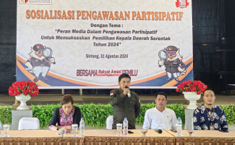 Sosialisasi Pengawasan Partisipatif Bersama Media