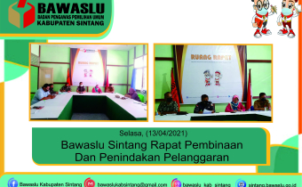 Rakor Pembinaan dan Penindakan Pelanggaran