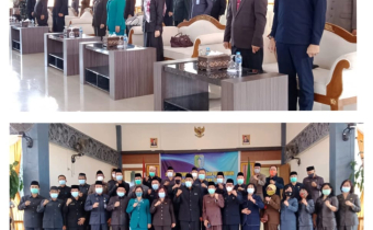 Ketua Bawaslu Sintang Hadiri Serah Terima Jabatan Bupati Sintang