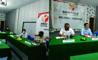Rapat Koordinasi Pembentukan Satgas Covid-19 pada Pilkada Sintang Tahun 2020