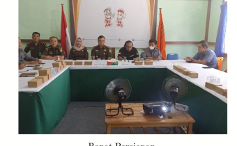 Rapat Persiapan Penanganan Pelanggaran Pemilu Tahun 2024 Zona IV