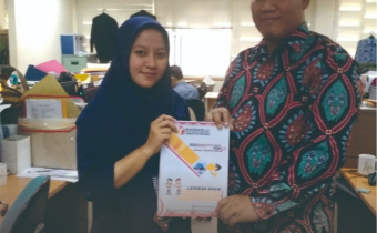 PENYERAHAN LAPORAN HASIL PENGAWASAN DIVISI PHL(Pengawasan, hubungan masyarakat dan antar lembaga) ke Bawaslu RI