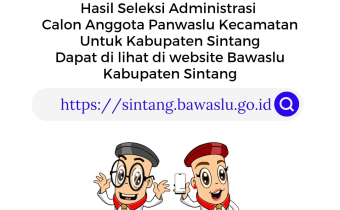 Pengumuman Hasil Seleksi Administrasi Calon Anggota