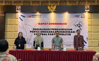 Tahapan Verifikasi Partai politik pada<br>Pemilu dan Pemilihan Serentak Tahun 2024