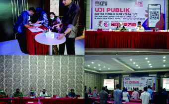 Uji Publik Daftar Pilih Sementara (DPS) Pemilihan Bupati dan Wakil Bupati Sintang Tahun 2020
