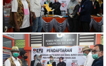 Pengawasan Pendaftaran Bakal Pasangan Calon Bupati dan Wakil Bupati Sintang Tahun 2020 "hari Ke-3"