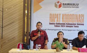 Sambutan Kordif PP pada Saat Kegiatan Rakor