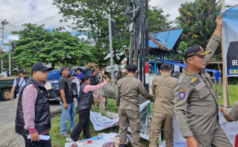 Penertiban Alat Peraga Kampanye