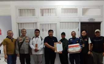 Dokumentasi Pengawasan Penjemputan Surat Suara Tambahan