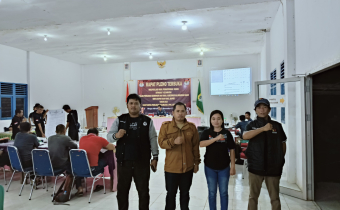  Sutami Monitoring Pleno Rekapitulasi Kecamatan Ketungau Tengah, Pastikan Proses Aman dan Lancar