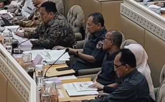 Suasana Rapat Dengar Pendapat (RDP) Bawaslu dengan Komisi II DPR RI (7/7/2025).
