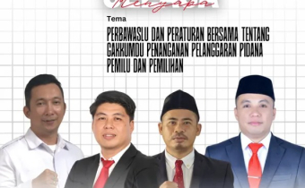 Selasa Menyapa, Bawaslu Sintang Jadi Tuan Rumah Diskusi Rutin Bawaslu Kalbar