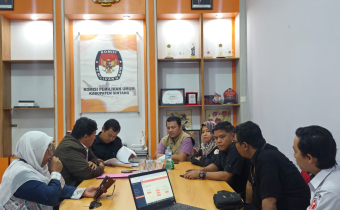Bawaslu Kabupaten Sintang Lakukan Koordinasi Pemutakhiran Data Partai Politik Berkelanjutan