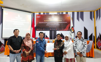 Bawaslu Sintang Hadiri Rapat Pleno Terbuka Triwulan IV, Awasi Akurasi dan Transparansi Data Pemilih