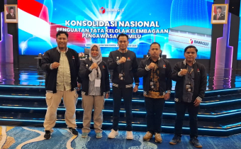 Ketua dan Anggota Bawaslu Kabupaten Sintang Hadiri Konsolidasi Nasional 2025 di Jakarta